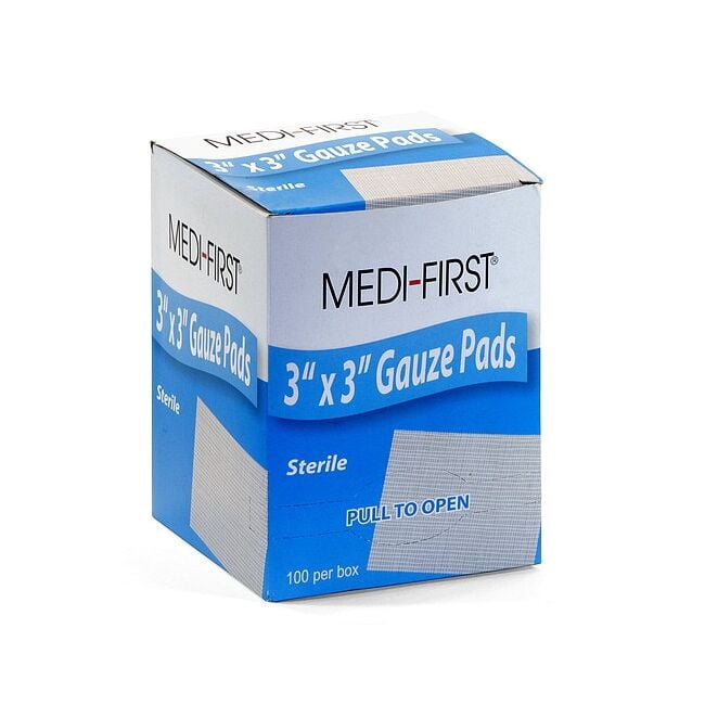 Gauze Pad, Cotton Blend Gauze, PK100 61233