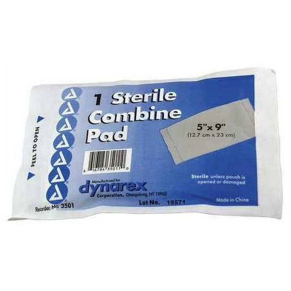 Medi-First Trauma Dressing, Sterile, Gauze 89801