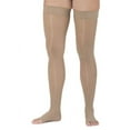 thumbnail image 1 of Medi Plus Open Toe Thigh Highs w/ SIlicone Dot Band - 40-50 mmHg   Beige VII  Reg 400-VII-BEIGE, 1 of 2
