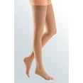 thumbnail image 1 of Mediven Plus Thigh High 30-40 mmHg. Open Toe w/ Silicone Top Band Compression Socks, 1 of 2