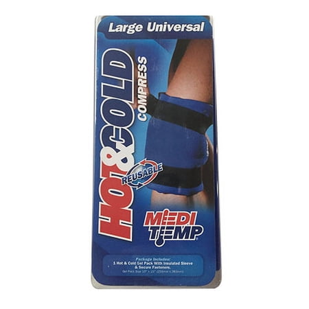 Medi Temp Hot And Cold Comprehensive Therapy Large Universal Pad, Latex Free - 1 Ea, 6 Pack