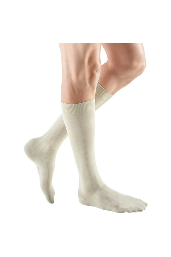 Medi for Men Knee High Classic Socks - 15-20 mmhg Tall Wide Tan IV Wide Tall C048174