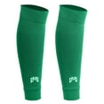 thumbnail image 1 of MediCaptain Pre-Cut Soccer Sleeve Socks for Adults and Youth, Companion for Soccer Grip Socks, Securely Holds Shin Guards, Breathable Compression Calf Sleeve (Green), 1 of 9