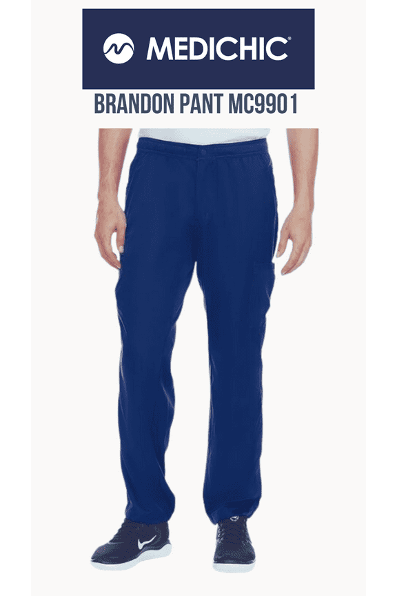 Brandon MC9901 Men's Scrub Pants NAVY XL