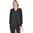 thumbnail image 1 of MediChic Marilyn Monroe Women's and Women's Plus Signature Stretch Warm Up Scrub Jacket, 1 of 1