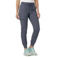 thumbnail image 1 of MediChic Jogger Scrub Pants for Women, Soft 4-Way Stretch Women's Medical Scrub Pants, 6-Pockets with Ribbed Waistband and Drawstring, For Nurses, Doctors, and Health Workers, 1 of 5