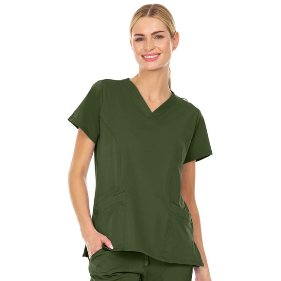 Medichic Mini Marilyn Eleanor V-Neck Scrub Top