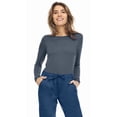 thumbnail image 1 of MediChic Scrubs Women's Knit Ultrasoft Stretch Long Sleeve Under Scrub T-Shirt, 1 of 4