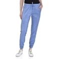 thumbnail image 1 of MediChic Women's Seven Pocket Cargo Scrub Pants Joggers with 4-Way Stretch Scrubs, Easy Care for Women, 1 of 2