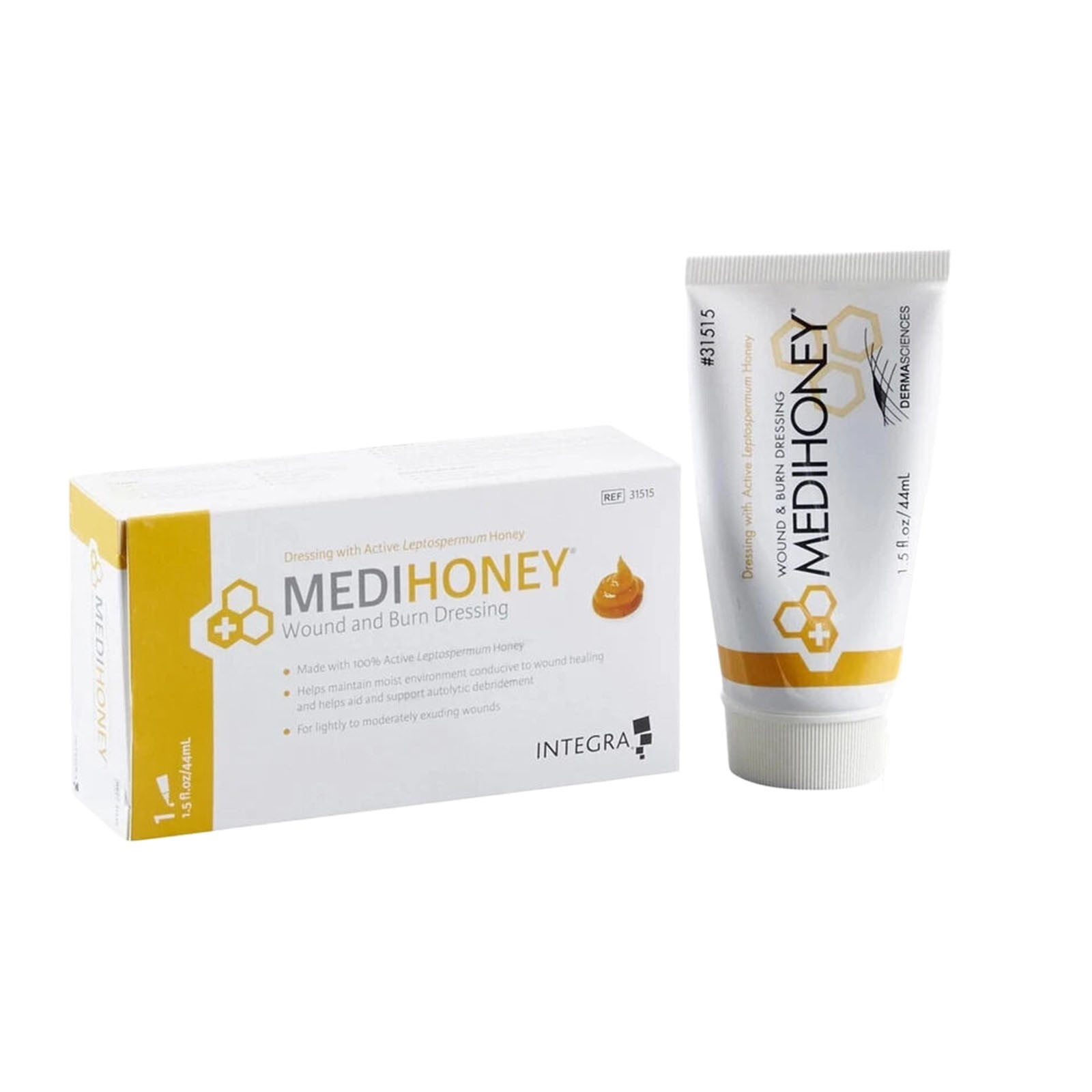 Medihoney Improved Gel Wound And & Burn Dressing From Derma Sciences, 0.5 Oz, : Buy Online At Best Price In KSA - Souq Is Now - Foto 2