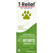 MediNatura T-Relief Pet Arthritis Pain and Stiffness Reliever, 90 Tabs