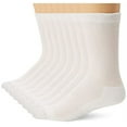 MediPeds Diabetic CoolMax Crew Casual Socks, XLarge, 4 Pack
