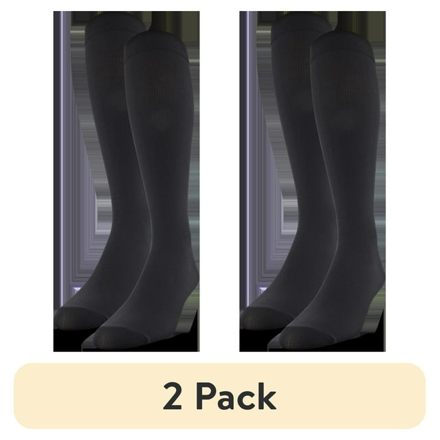 (2 pack) MediPeds Diabetic Supportive Compression Socks, XLarge, 2