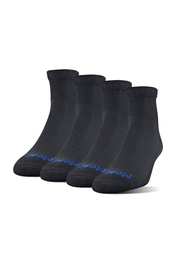 Men's COOLMAX Quarter, 4-Pack