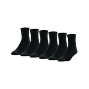 MediPeds Mens Non-Binding Ankle Socks, 6-Pairs
