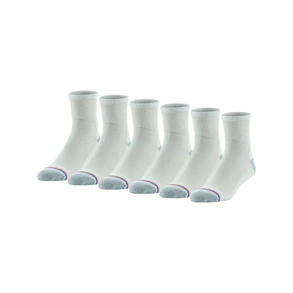MediPeds Men's Non-Binding Ankle Socks, 6-Pairs