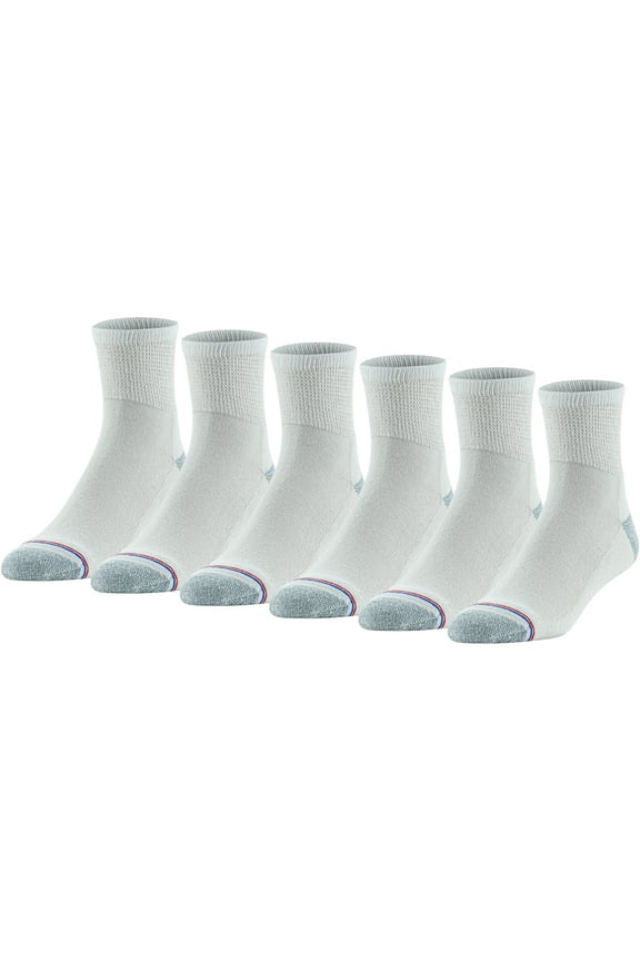 Men's Non-Binding Ankle Socks, 6-Pairs