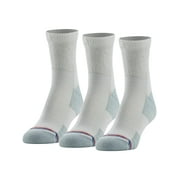 MediPeds Women's Half Cushion Ankle Socks, 3 Pairs