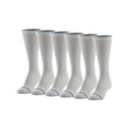 thumbnail image 1 of MediPeds Women's Half Cushion Crew Socks, 6 Pairs, 1 of 5