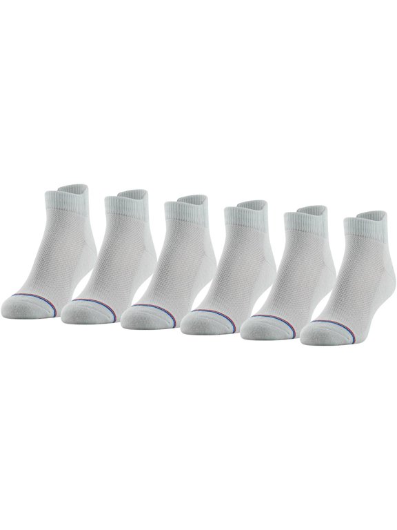 Women's Half Cushion Low Cut Socks, 6 Pairs