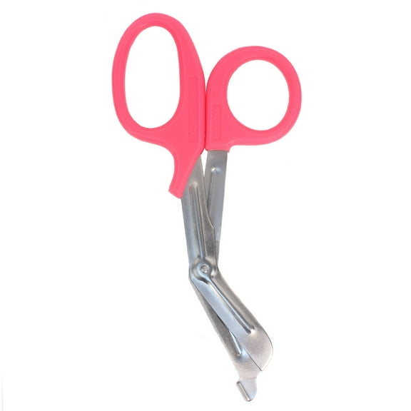 MedITAC Stainless Steel Autoclavable Paramedic Bandage Shears, 7.25", Hot Pink, 1 Pack