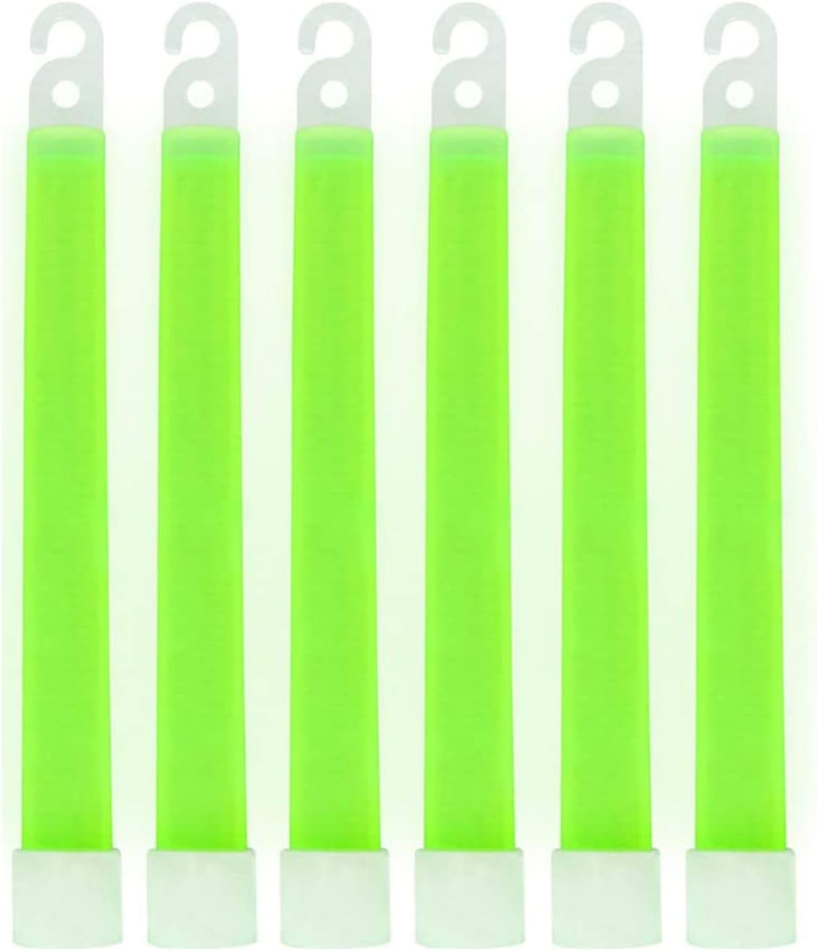 MediTac Green Glow Sticks Premium Bright 6 Snap Light Sticks