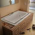 thumbnail image 1 of Opal 78 in. x 46 in. Rectangular Whirlpool and Air Bathtub with Center drain and VS Jets and Aroma in Glossy White, 1 of 2