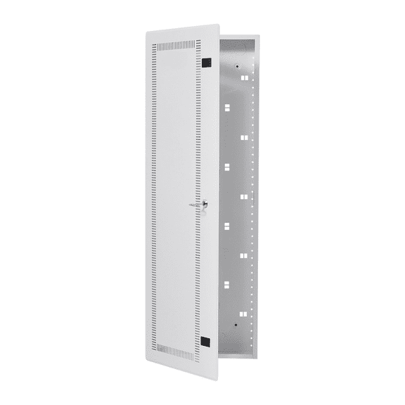 Media Center 42 Inch In-Wall Enclosure, Structured Media Box with Vented Door