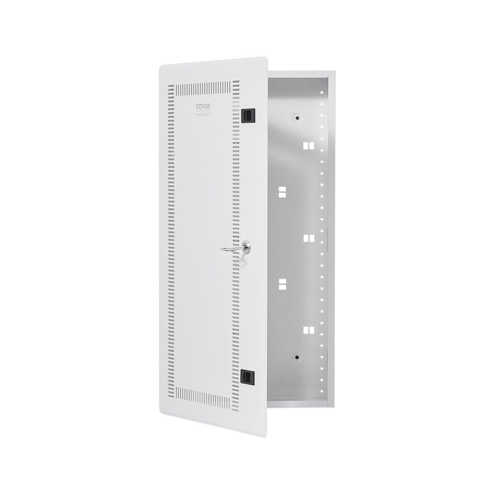 Media Enclosure, 28-Inch, Structured Media Center with Vented Hinged ...
