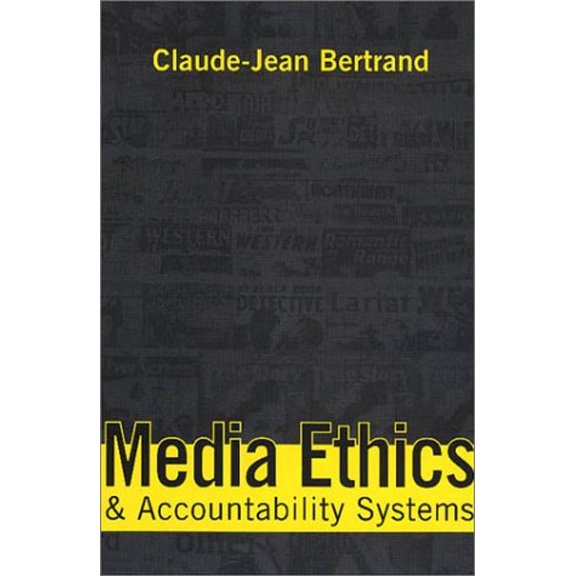 Pre-Owned Media Ethics and Accountability Systems (Hardcover) 1560004207 9781560004202