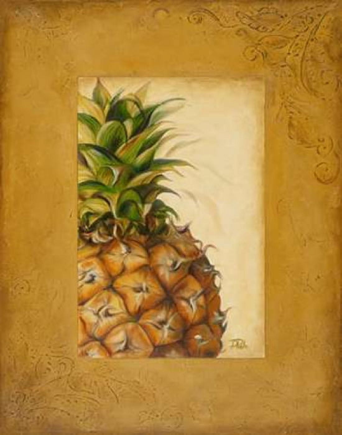 Media Pi?±a II Canvas Art - Patricia Pinto (22 x 28)
