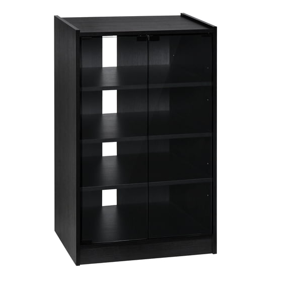 Media Stand with Cable Management / Great for DVD Players / Store Items Visibly