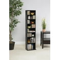 thumbnail image 1 of Media Storage Cabinet – Espresso Finish for Music, Movies, Games & Memorabilia, 1 of 2