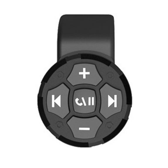 Media Wireless Phone Remote Controller BT5.3 Car Steering Wheel Control Remote Button For Answer Phone, Musics Playback, Selfie Compatible With IOS Devices