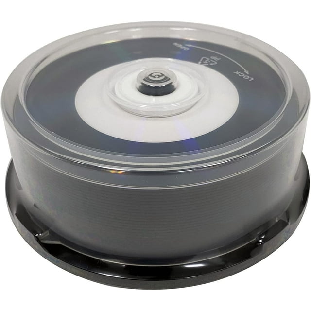 MediaPro Blank CD Professional Grade Vinyl CDR with White Inkjet