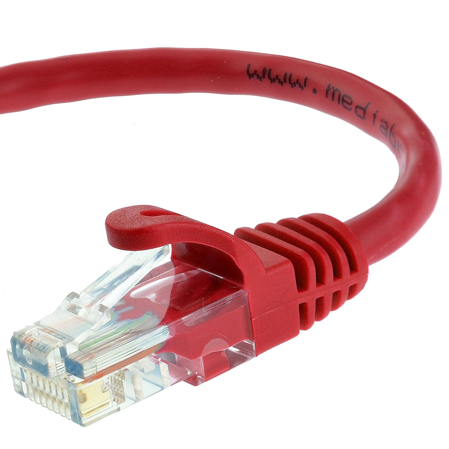 ADI PRO WBXC6ERD2MP5 CAT6e Patch Cable, RJ45, 2m, Red, 5-Pack