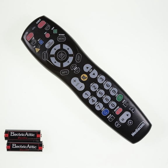 Mediacom 2020B1-B2 Universal On Demand TV/Cable Remote Control w/Batteries