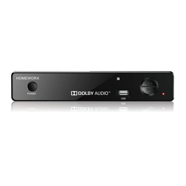 Mediasonic HomeWorx ATSC Digital Converter Box with Media Player, TV