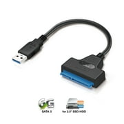 Mediasonic SATA to USB 3.0/3.1 Gen 1 Cable, 2.5 SATA SSD/Hard Drive Adapter Cable