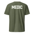thumbnail image 1 of Medic BACK PRINT Staff First Aid Professional Uniform T-Shirt (Military Green, L), 1 of 4
