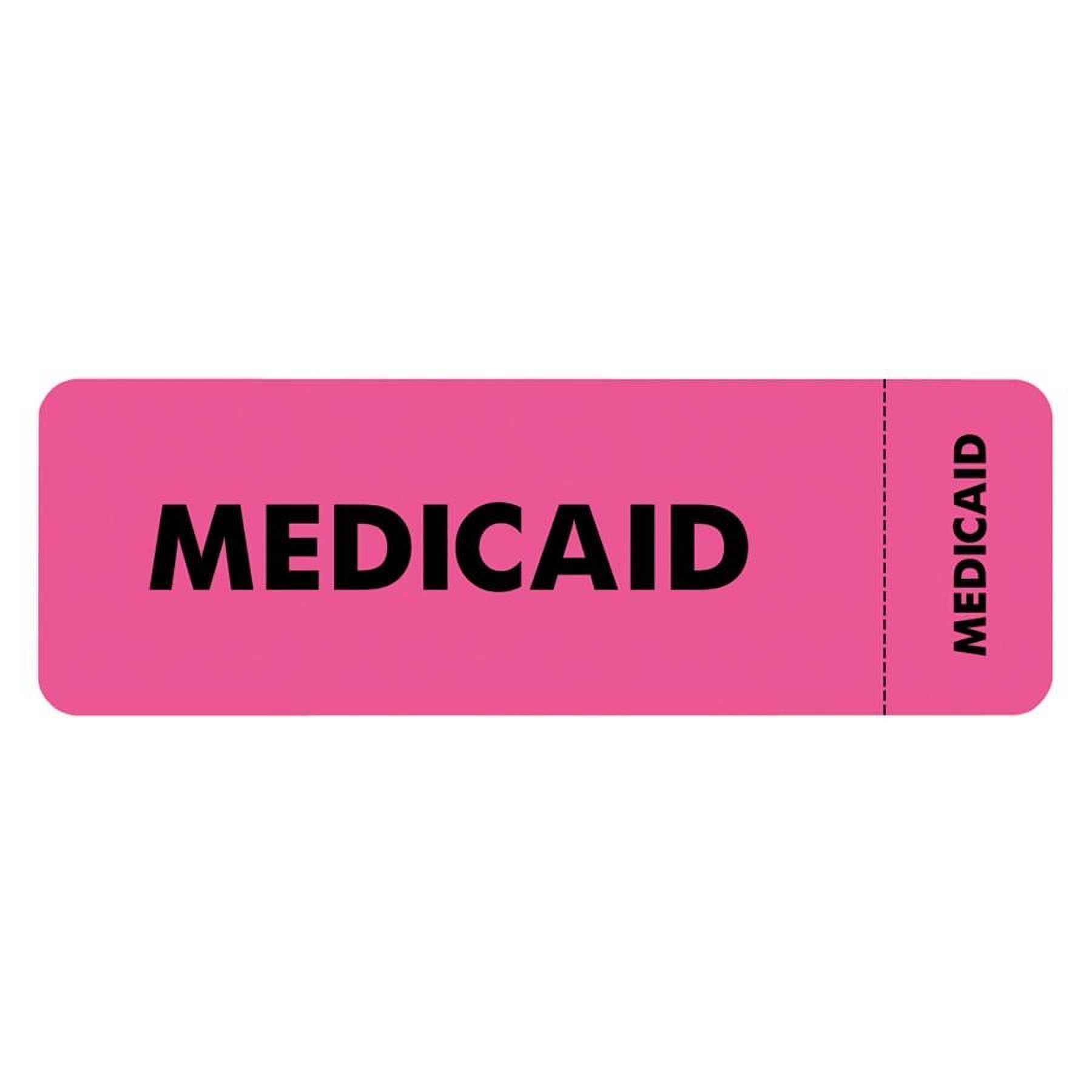 Medicaid Insurance Label