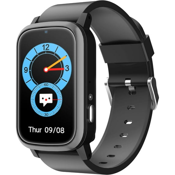 Medical Alert 4G Cellular Rectangular Smart Watch