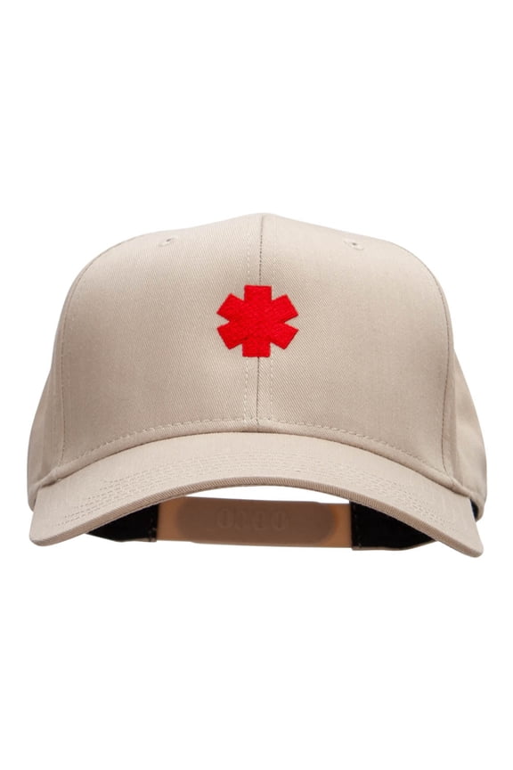 Medical Alert Embroidered Low Profile Cap - Khaki OSFM