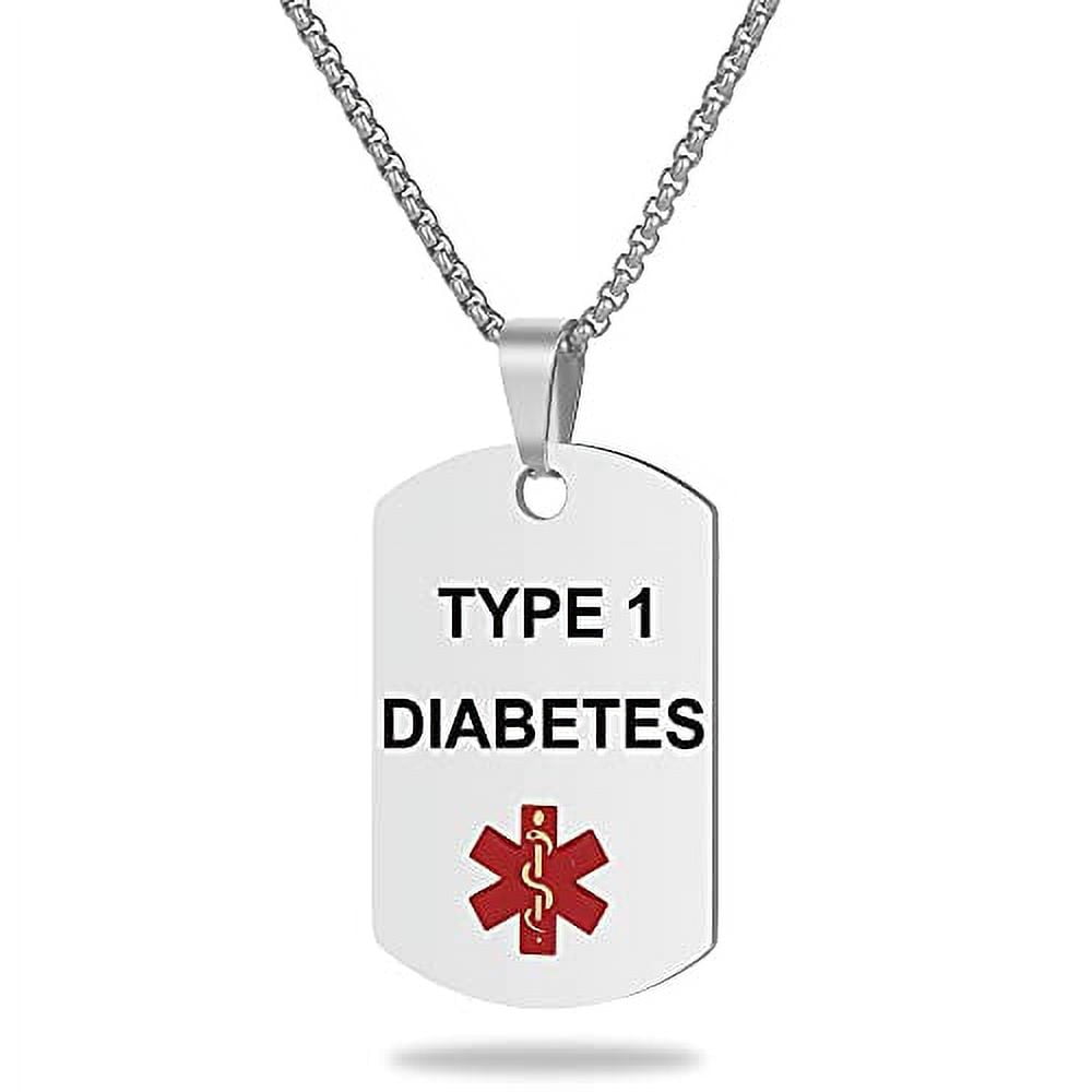 Lush Diabetes Medical Necklace View Concept Lush Diabetes Medical Necklace View Concept