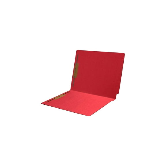 Medical Arts Press End Tab File Folder Letter-Size Red 50/Box (S-09243-RED)