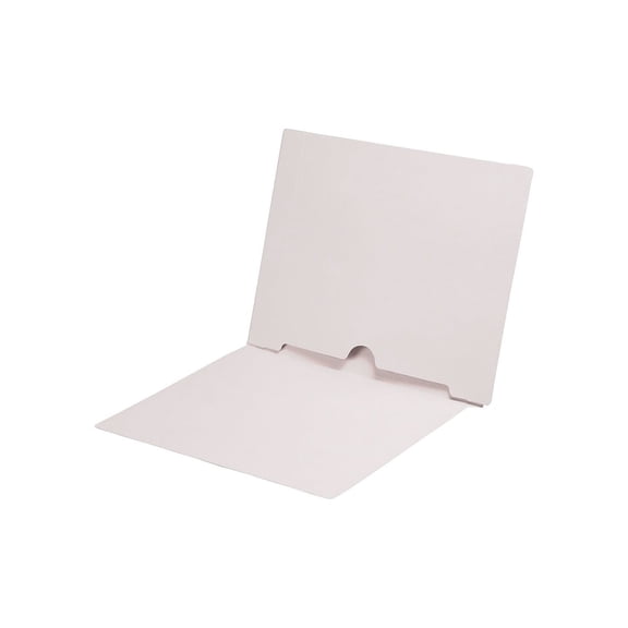 Medical Arts Press End Tab File Folder Straight Cut Letter-Size White 50/Box (S-09017-WHT)