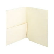 Medical Arts Press  End Tab Pocket Folder, Straight Tabs, Letter Size, Manila, 50/Box