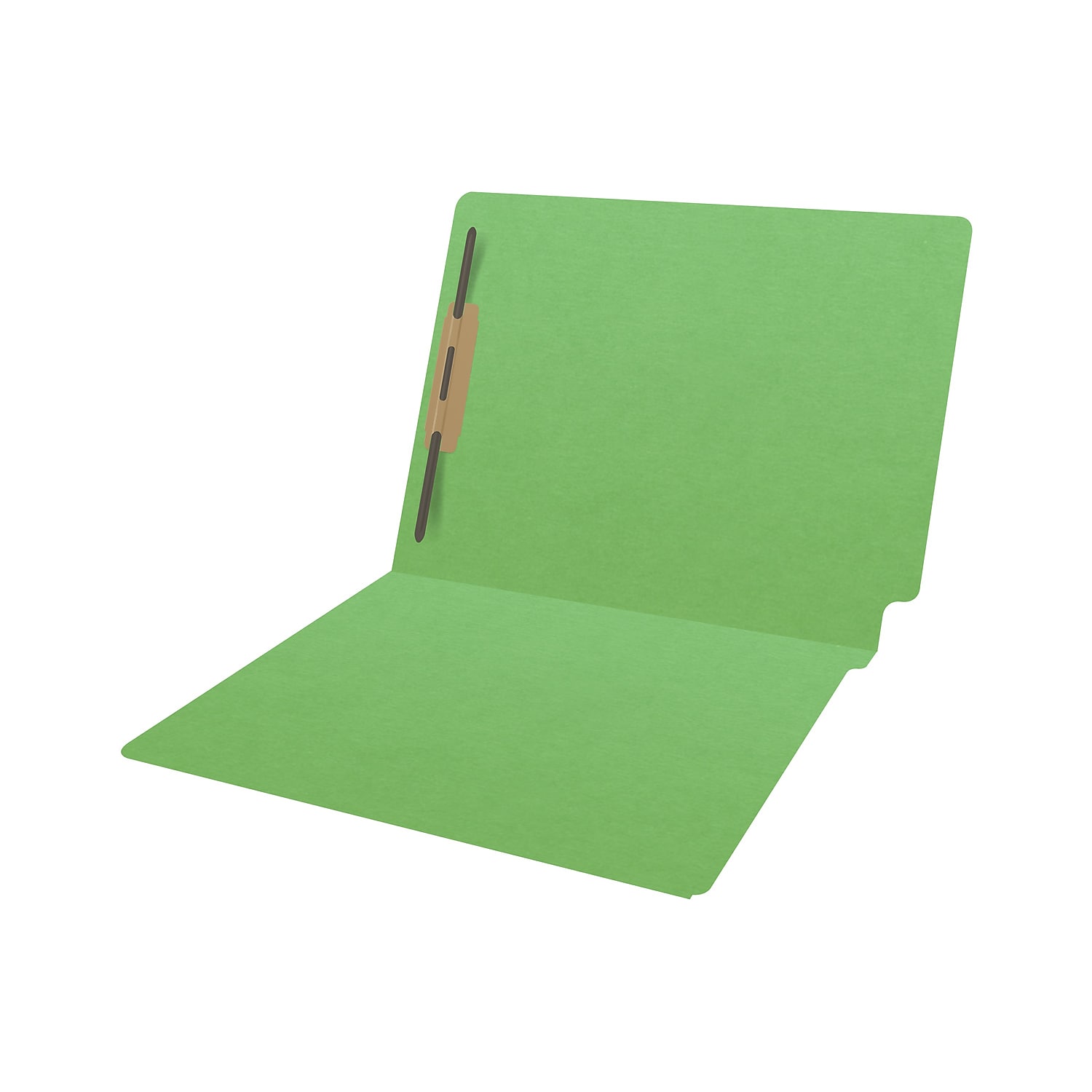 Medical Arts Press Heavy Duty End Tab File Folder Straight-Cut Letter Size Green 40/Box