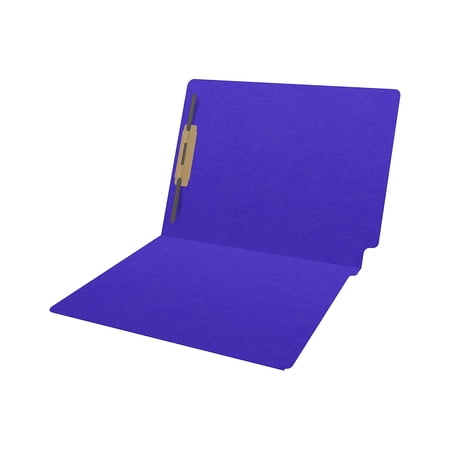 Medical Arts Press Heavy Duty End Tab File Folder Straight-Cut Letter Size Purple 40/Box