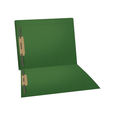 Medical Arts Press Kardex Match Reinforced End Tab File Folder Letter-Size Green 50/Box (F1180-GRN)